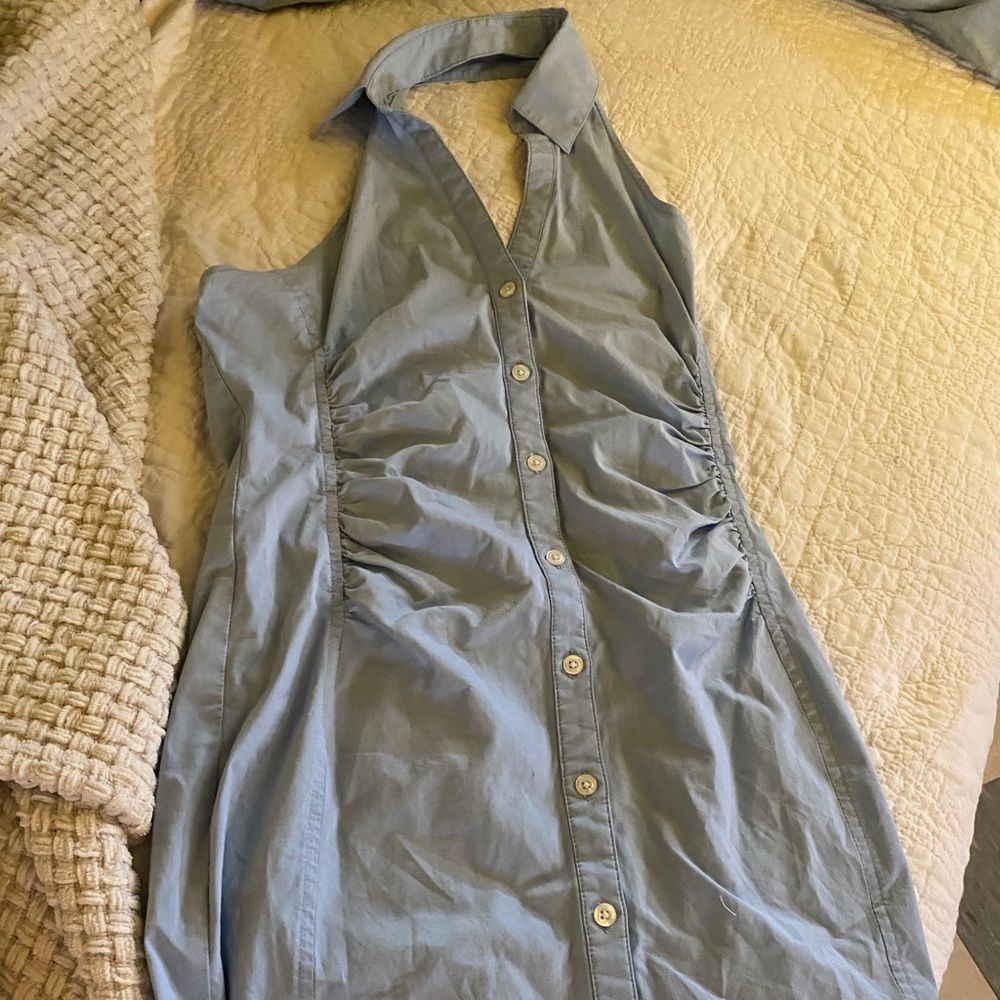 Halter Dress - ruched